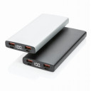 Повербанк 10000 mAh з індикатором батареї чорний
