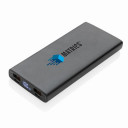 Повербанк 10000 mAh з індикатором батареї чорний