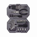 Набір інструментів 24 в 1 Bergamo LIGHT TOOLS ,з ліхтарем, у пластиковому кейсі сірий
