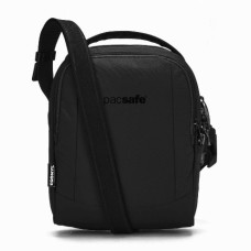 Сумка через плече антизлодій Pacsafe® LS100 crossbody, 6 ступенів захисту чорний