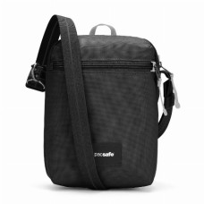 Сумка через плече антизлодій Pacsafe® GO Festival Crossbody, 5 ступенів захисту насичений чорний