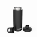 Термопляшка для води Kambukka Reno Insulated, нержавіюча сталь, 500 мл чорний