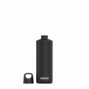 Термопляшка для води Kambukka Reno Insulated, нержавіюча сталь, 500 мл чорний