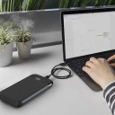 Повербанк 10000mah ChargeVault, 2 USB чорний