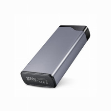Повербанк 20000mah TurboCharge, 2 USB графітовий