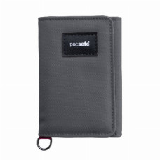 Гаманець антизлодій Pacsafe RFIDsafe trifold графітовий