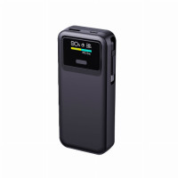 Повербанк 10000 mAh TheGeneral Spark, цифровий індикатор чорний