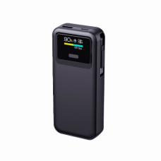 Повербанк 10000 mAh TheGeneral Spark, цифровий індикатор чорний