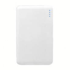 Повербанк MiniBank, 2500 mAh білий/чорний