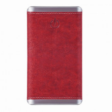Повербанк Luxen, 6000 mAh, 2 USB червоний