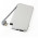 Павербанк EVENTUS на 6000 mAh серебряный